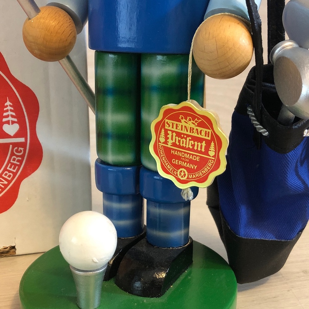 Steinbach Nutcracker Junior Golfer with Tag and Original Box Please Read - Picture 5 of 9